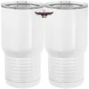 20 oz. Tall Stainless Steel Vacuum Insulated Tumbler White Thumbnail