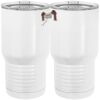 20 oz. Tall Stainless Steel Vacuum Insulated Tumbler White Thumbnail