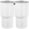 20 oz. Tall Stainless Steel Vacuum Insulated Tumbler White Thumbnail