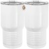 20 oz. Tall Stainless Steel Vacuum Insulated Tumbler White Thumbnail