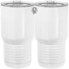 20 oz. Tall Stainless Steel Vacuum Insulated Tumbler White Thumbnail