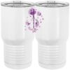 20 oz. Tall Stainless Steel Vacuum Insulated Tumbler White Thumbnail