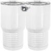 20 oz. Tall Stainless Steel Vacuum Insulated Tumbler White Thumbnail