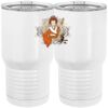 20 oz. Tall Stainless Steel Vacuum Insulated Tumbler White Thumbnail
