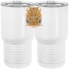20 oz. Tall Stainless Steel Vacuum Insulated Tumbler White Thumbnail