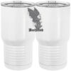 20 oz. Tall Stainless Steel Vacuum Insulated Tumbler White Thumbnail