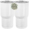 20 oz. Tall Stainless Steel Vacuum Insulated Tumbler White Thumbnail