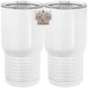 20 oz. Tall Stainless Steel Vacuum Insulated Tumbler White Thumbnail