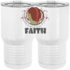 20 oz. Tall Stainless Steel Vacuum Insulated Tumbler White Thumbnail