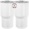 20 oz. Tall Stainless Steel Vacuum Insulated Tumbler White Thumbnail