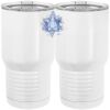 20 oz. Tall Stainless Steel Vacuum Insulated Tumbler White Thumbnail