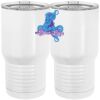 20 oz. Tall Stainless Steel Vacuum Insulated Tumbler White Thumbnail