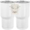 20 oz. Tall Stainless Steel Vacuum Insulated Tumbler White Thumbnail