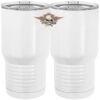 20 oz. Tall Stainless Steel Vacuum Insulated Tumbler White Thumbnail