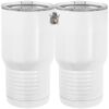 20 oz. Tall Stainless Steel Vacuum Insulated Tumbler White Thumbnail