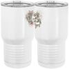 20 oz. Tall Stainless Steel Vacuum Insulated Tumbler White Thumbnail