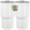 20 oz. Tall Stainless Steel Vacuum Insulated Tumbler White Thumbnail