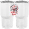 20 oz. Tall Stainless Steel Vacuum Insulated Tumbler White Thumbnail