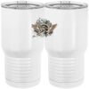 20 oz. Tall Stainless Steel Vacuum Insulated Tumbler White Thumbnail