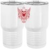20 oz. Tall Stainless Steel Vacuum Insulated Tumbler White Thumbnail
