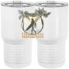 20 oz. Tall Stainless Steel Vacuum Insulated Tumbler White Thumbnail