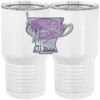 20 oz. Tall Stainless Steel Vacuum Insulated Tumbler White Thumbnail