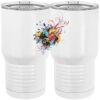 20 oz. Tall Stainless Steel Vacuum Insulated Tumbler White Thumbnail