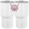 20 oz. Tall Stainless Steel Vacuum Insulated Tumbler White Thumbnail