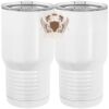 20 oz. Tall Stainless Steel Vacuum Insulated Tumbler White Thumbnail