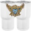20 oz. Tall Stainless Steel Vacuum Insulated Tumbler White Thumbnail