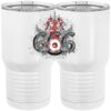 20 oz. Tall Stainless Steel Vacuum Insulated Tumbler White Thumbnail