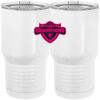 20 oz. Tall Stainless Steel Vacuum Insulated Tumbler White Thumbnail