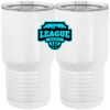 20 oz. Tall Stainless Steel Vacuum Insulated Tumbler White Thumbnail