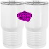 20 oz. Tall Stainless Steel Vacuum Insulated Tumbler White Thumbnail