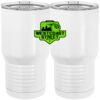 20 oz. Tall Stainless Steel Vacuum Insulated Tumbler White Thumbnail