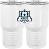 20 oz. Tall Stainless Steel Vacuum Insulated Tumbler White Thumbnail
