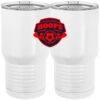 20 oz. Tall Stainless Steel Vacuum Insulated Tumbler White Thumbnail
