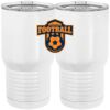 20 oz. Tall Stainless Steel Vacuum Insulated Tumbler White Thumbnail