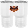 20 oz. Tall Stainless Steel Vacuum Insulated Tumbler White Thumbnail