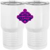 20 oz. Tall Stainless Steel Vacuum Insulated Tumbler White Thumbnail