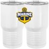 20 oz. Tall Stainless Steel Vacuum Insulated Tumbler White Thumbnail