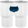 20 oz. Tall Stainless Steel Vacuum Insulated Tumbler White Thumbnail