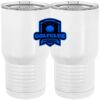 20 oz. Tall Stainless Steel Vacuum Insulated Tumbler White Thumbnail
