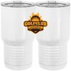 20 oz. Tall Stainless Steel Vacuum Insulated Tumbler White Thumbnail