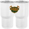 20 oz. Tall Stainless Steel Vacuum Insulated Tumbler White Thumbnail