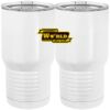 20 oz. Tall Stainless Steel Vacuum Insulated Tumbler White Thumbnail