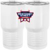 20 oz. Tall Stainless Steel Vacuum Insulated Tumbler White Thumbnail