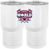 20 oz. Tall Stainless Steel Vacuum Insulated Tumbler White Thumbnail