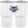 20 oz. Tall Stainless Steel Vacuum Insulated Tumbler White Thumbnail