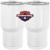 20 oz. Tall Stainless Steel Vacuum Insulated Tumbler White Thumbnail